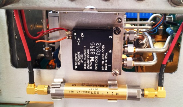 8566b input relais and bp filter