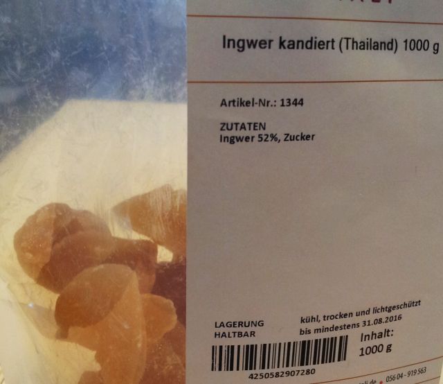 ginger candied