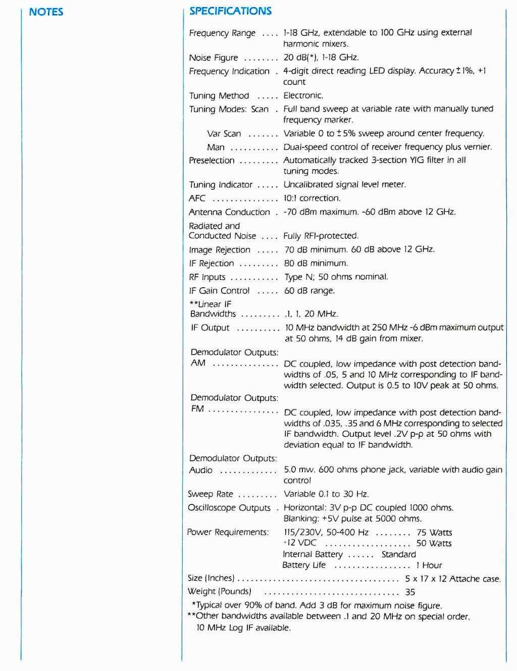 msr-902 specifications