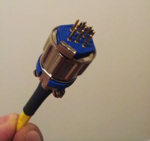 micro-tel 1295 band control (and now serial output) plug amphenol wpi mini hex series 126