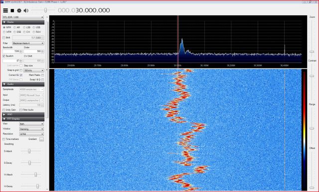sdr at 11.02 GHz