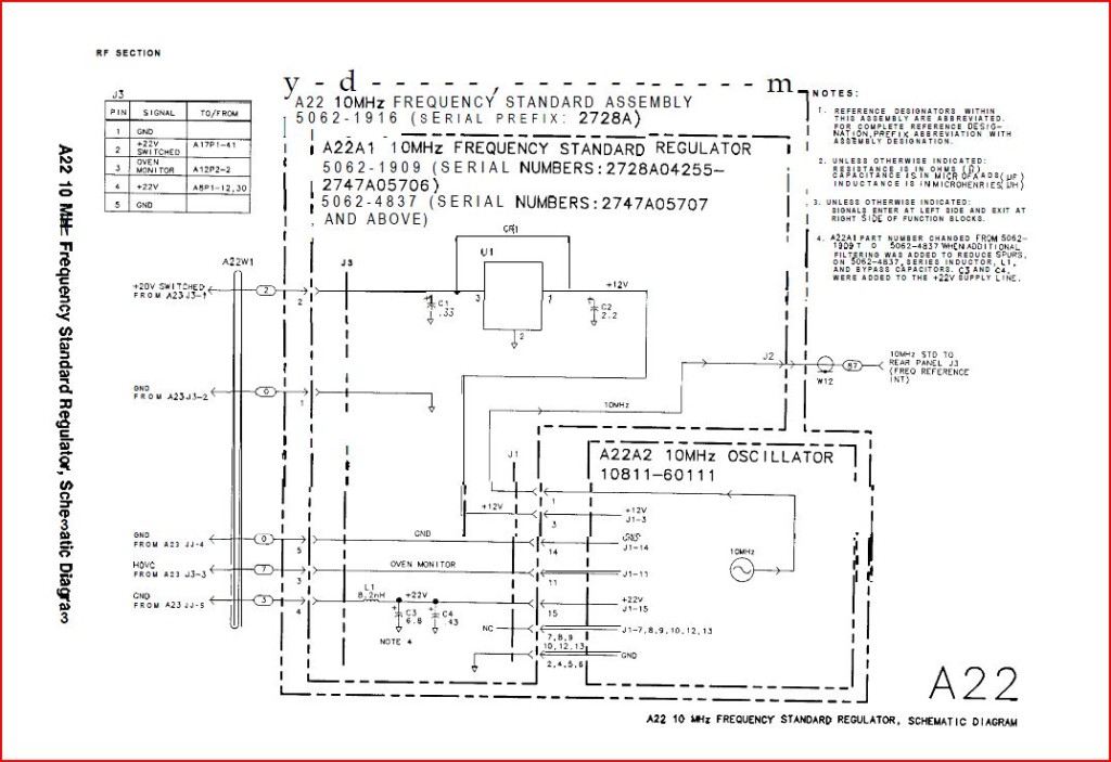 8566b a22 assy ocxo