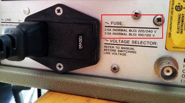 3326a fuse rating