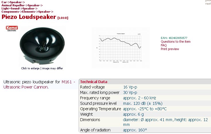 rat chaser l010 speaker1