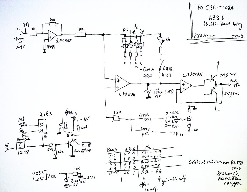 msr-902c a3b6 schematic and adjustments