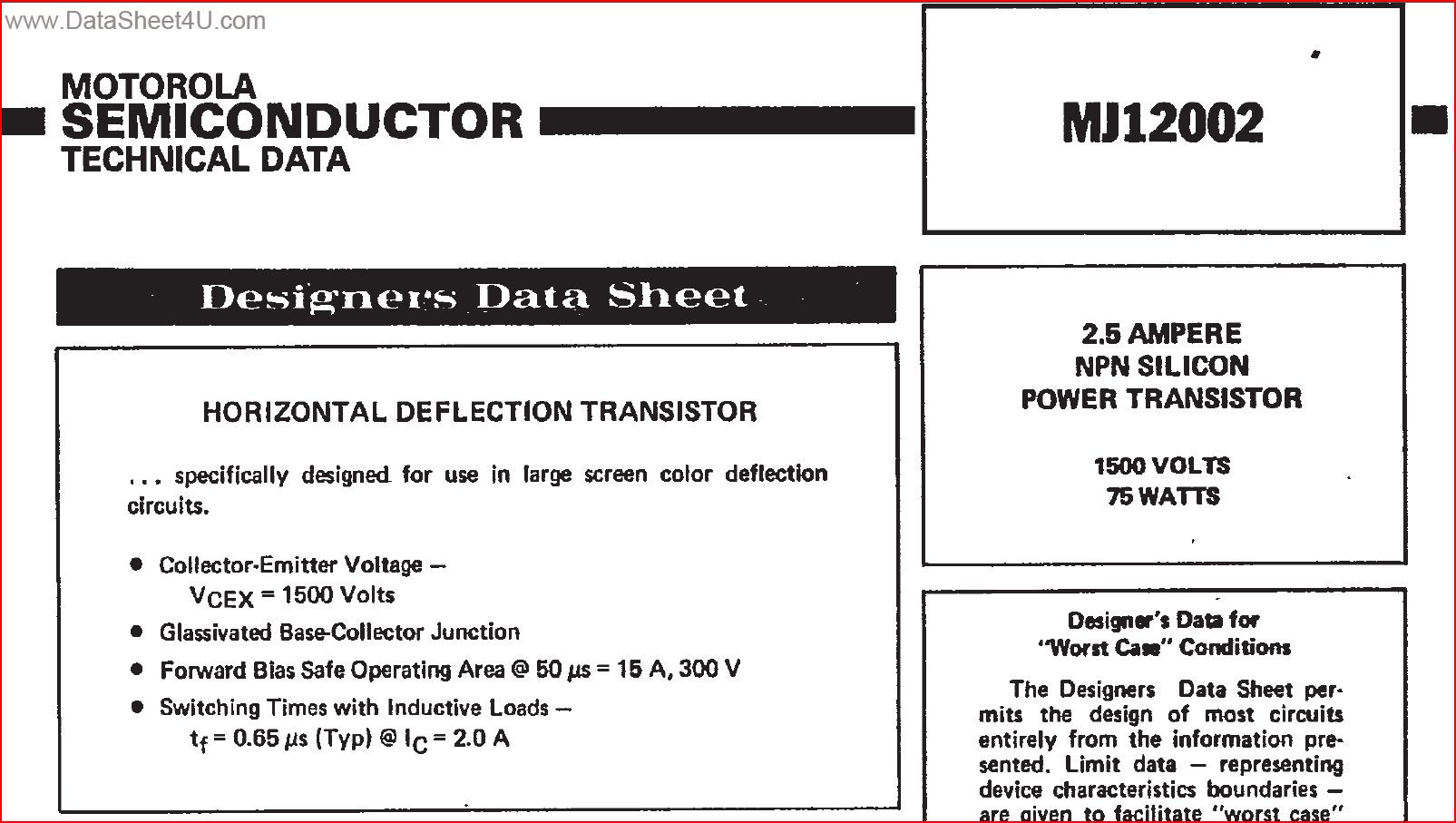msr-902c pwr transistor mj12002